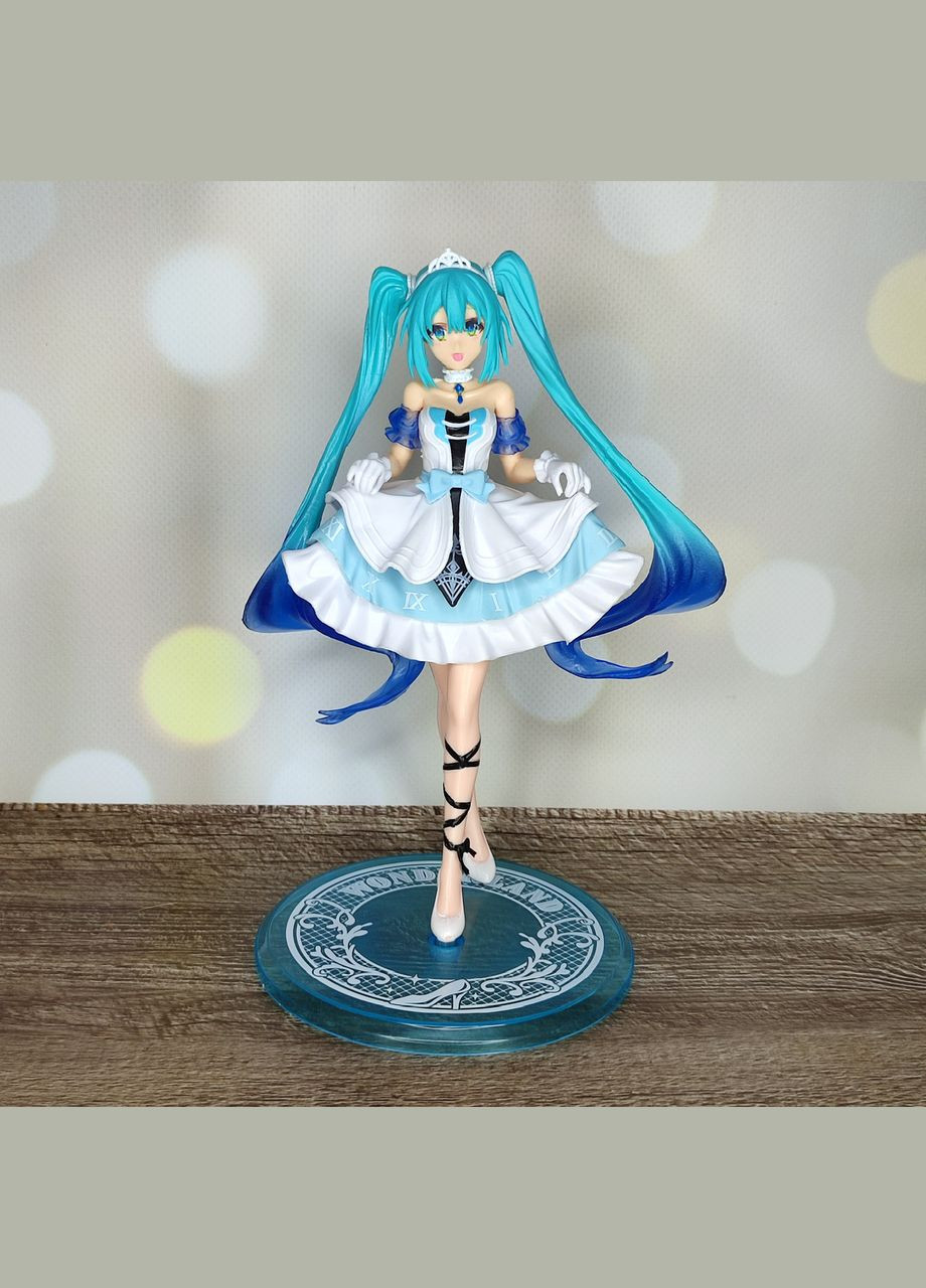 Фигурка - статуэтка на подставке "Мику Хацунэ. Золушка. Miku. Вокалоид" SureGeek (325691482)