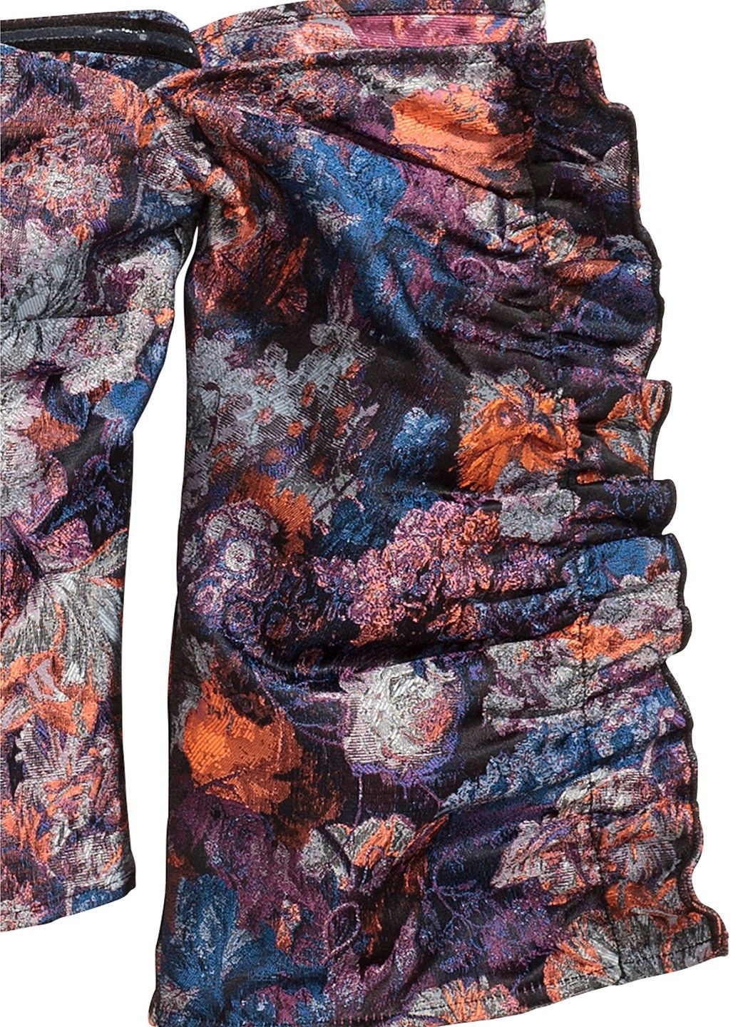 Фиолетовая демисезонная блузка H&M