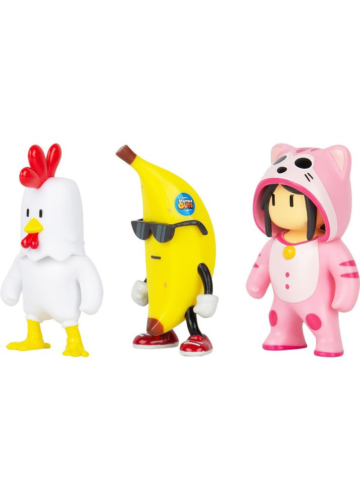 Набір фігурок Курча, Банан, Мяумер Stumble Guys (307683954)