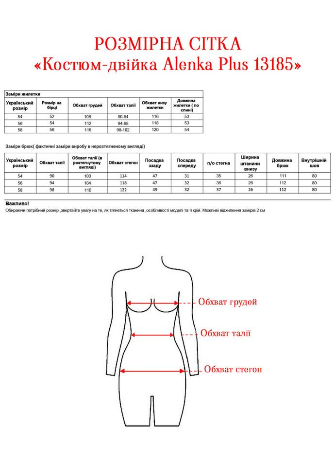 Костюм-двойка 13185 Alenka Plus (361678740)