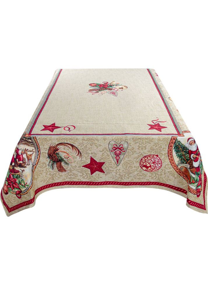 Скатерть Santa Claus 140 x 140 см (732-185) Lefard (323106750)