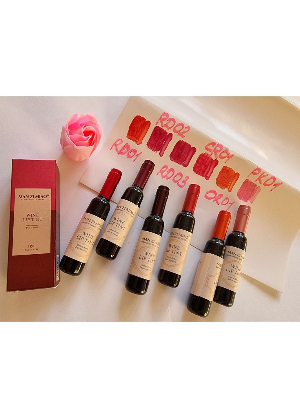 ХИТ-Тинт для губ ультрастойкий цвет, НЕ помада блеск, бальзам Вино Blush (366668600)