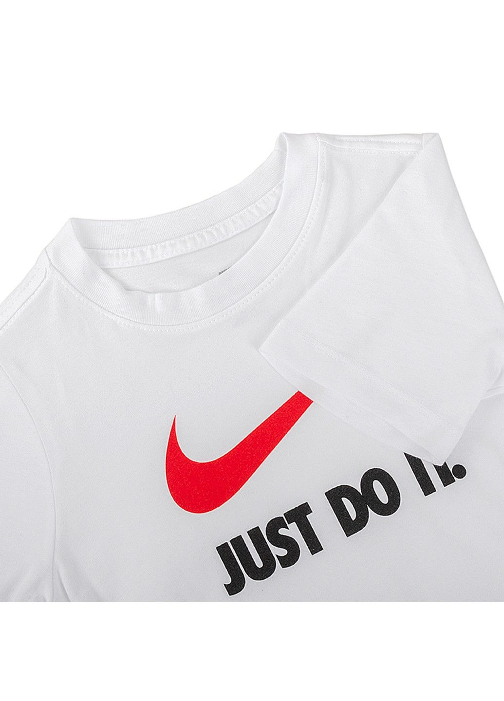 Сіра демісезонна футболка b nsw tee jdi swoosh Nike