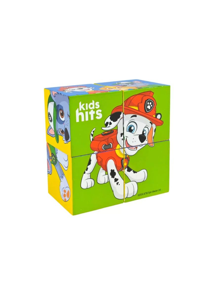 Игрушка развивающая кубики пазлы деревянные Щенячий патруль Kids Hits KH20/049 No Brand (362426855)