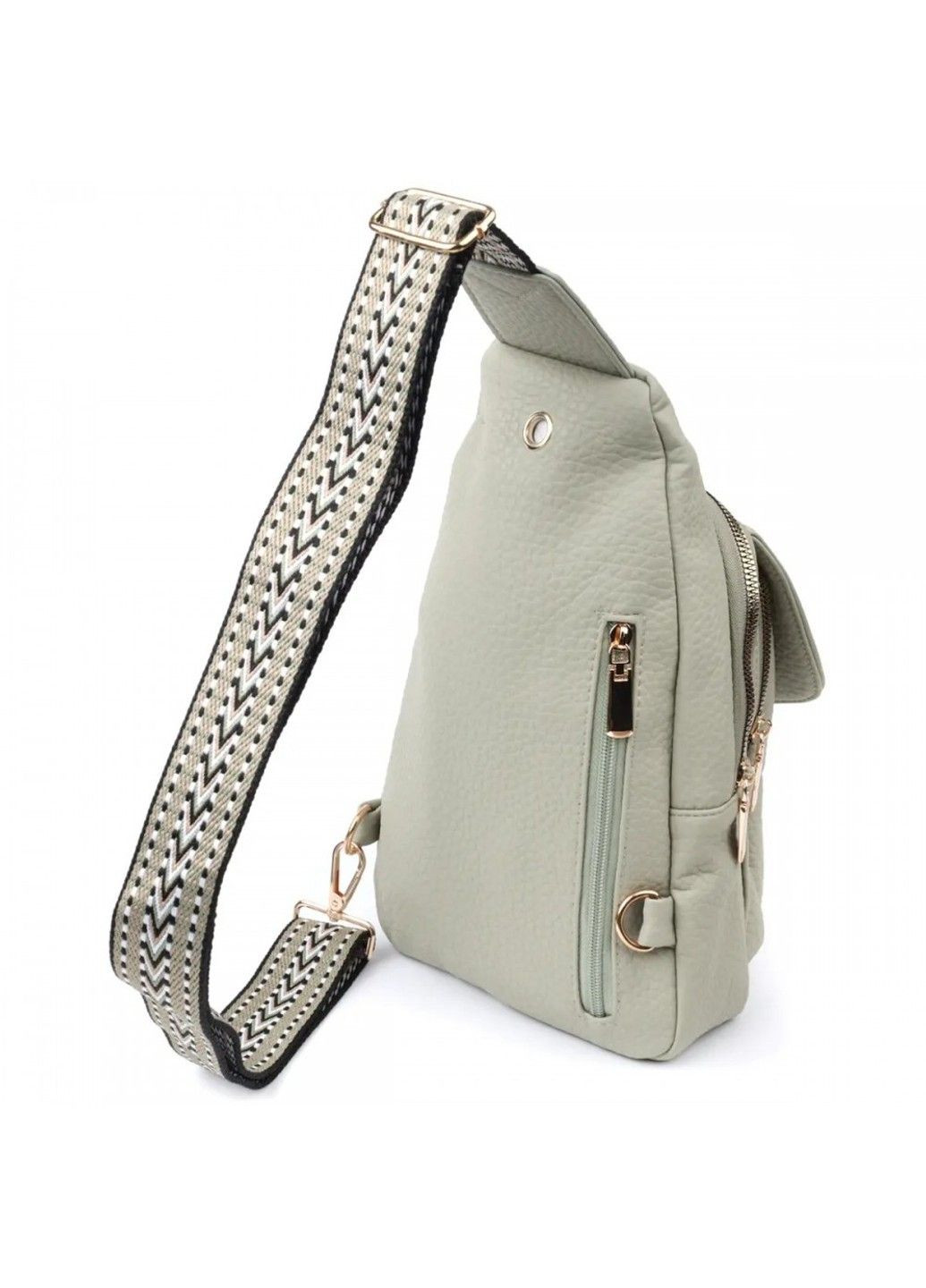 Женская сумка-слинг из экокожи 22765 Vintage (304265758)