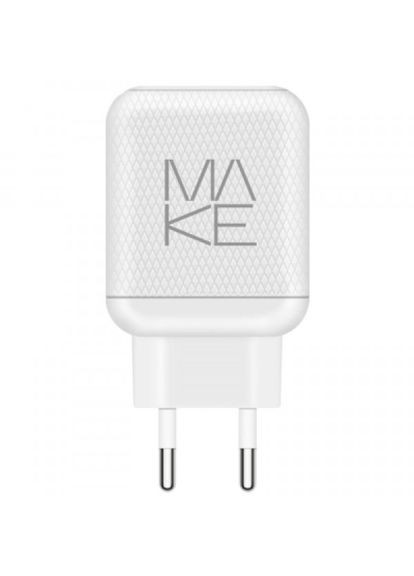 Зарядний пристрій MAKE 30w pd+qc white (268143823)