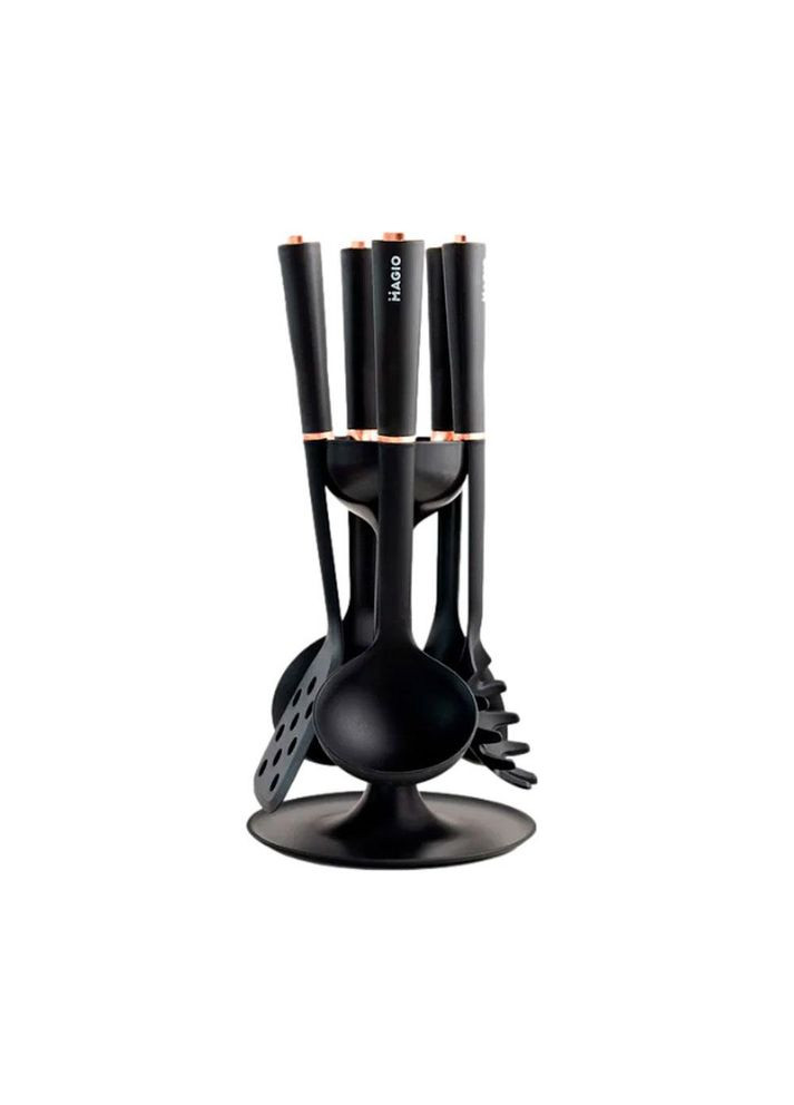 Кухонный набор лопаток силиконовый MG-1140, Кухонные AF-778 принадлежности поварешка Magio (349511956)