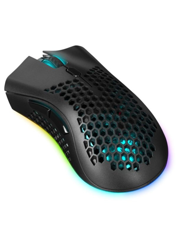 Мишка Warlock GM-709L RGB Wireless Black (52709) Defender (278367590)
