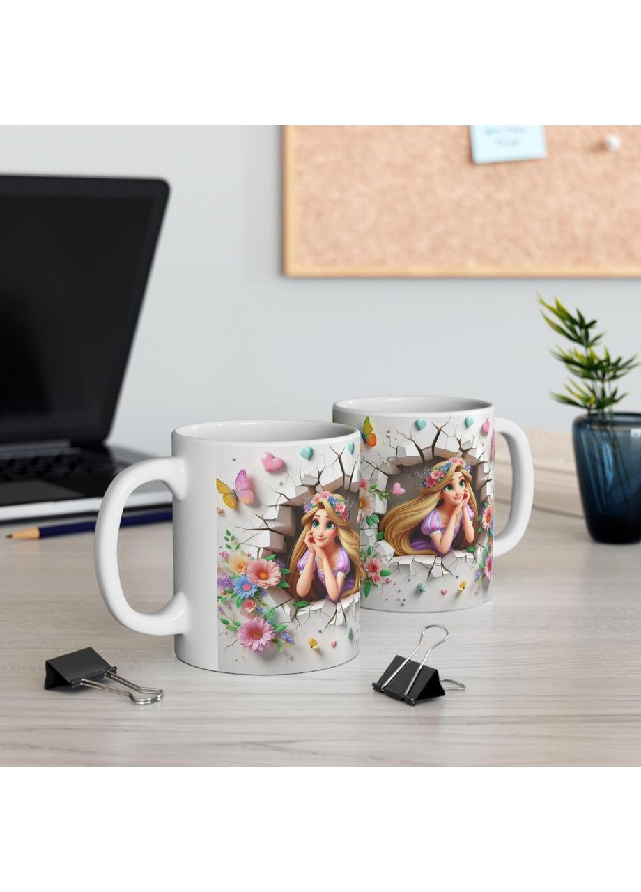 Чашка с принтом "Рапунцель"-1 330мл No Brand (368671293)
