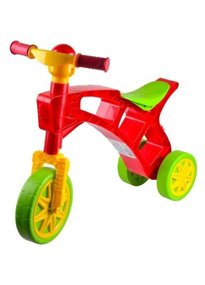 Каталка Ролоцикл Технок червоний велосипед без педалей для дітей толокар самокат ProDobro (367091347)