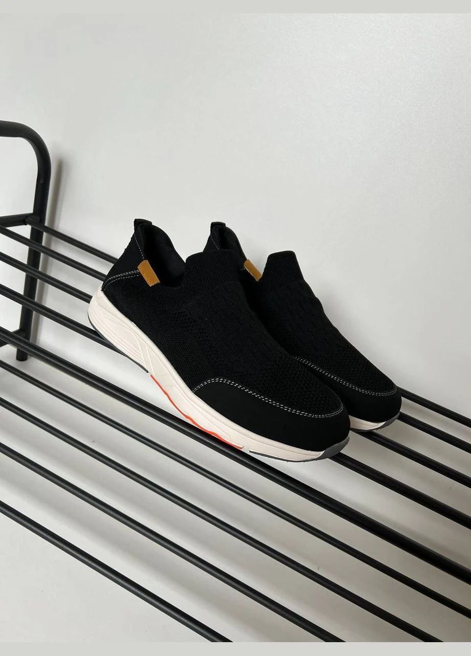 Чорні Осінні кросівки чоловічі No Brand