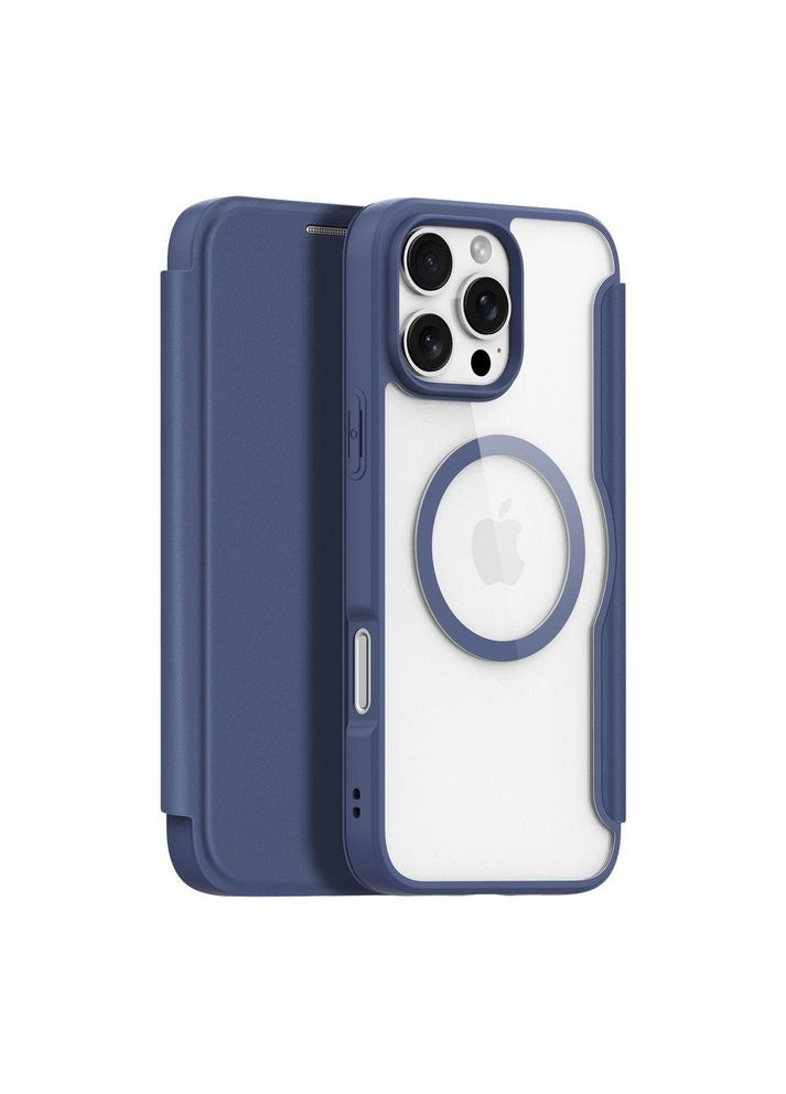 Чохол-книжка Skin X Pro with MagSafe для iPhone 16 Pro Max Blue Dux Ducis (335808002)