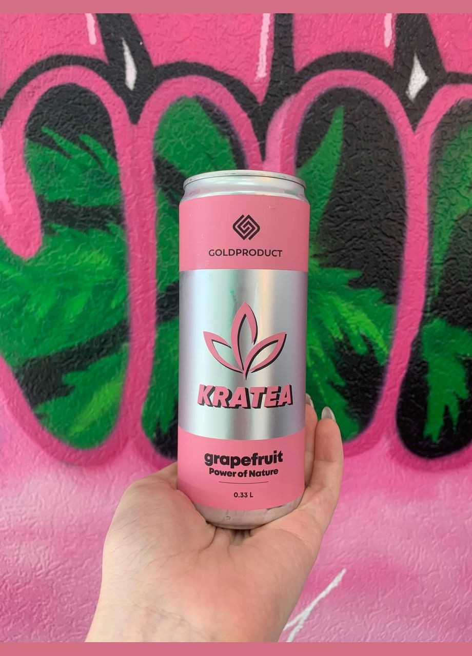 Напиток KRATEA вкус Грейпфрут, 0.33 л No Brand (317845157)