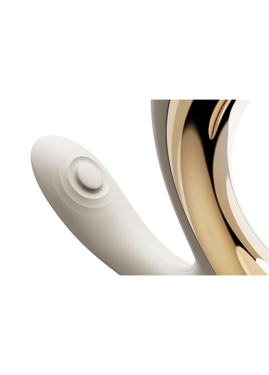 Вібратор-пульсатор з вакуумною насадкою Talis G-Spot PulseWave Vibrator Ivory White Zalo (302675400)