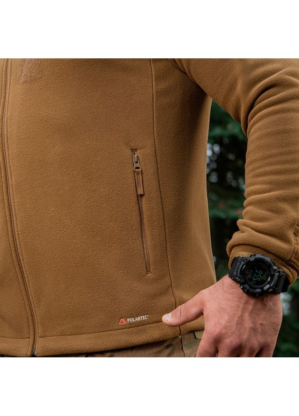 Куртка Флісова Combat Fleece Polartec Coyote Brown M-TAC (369150476)