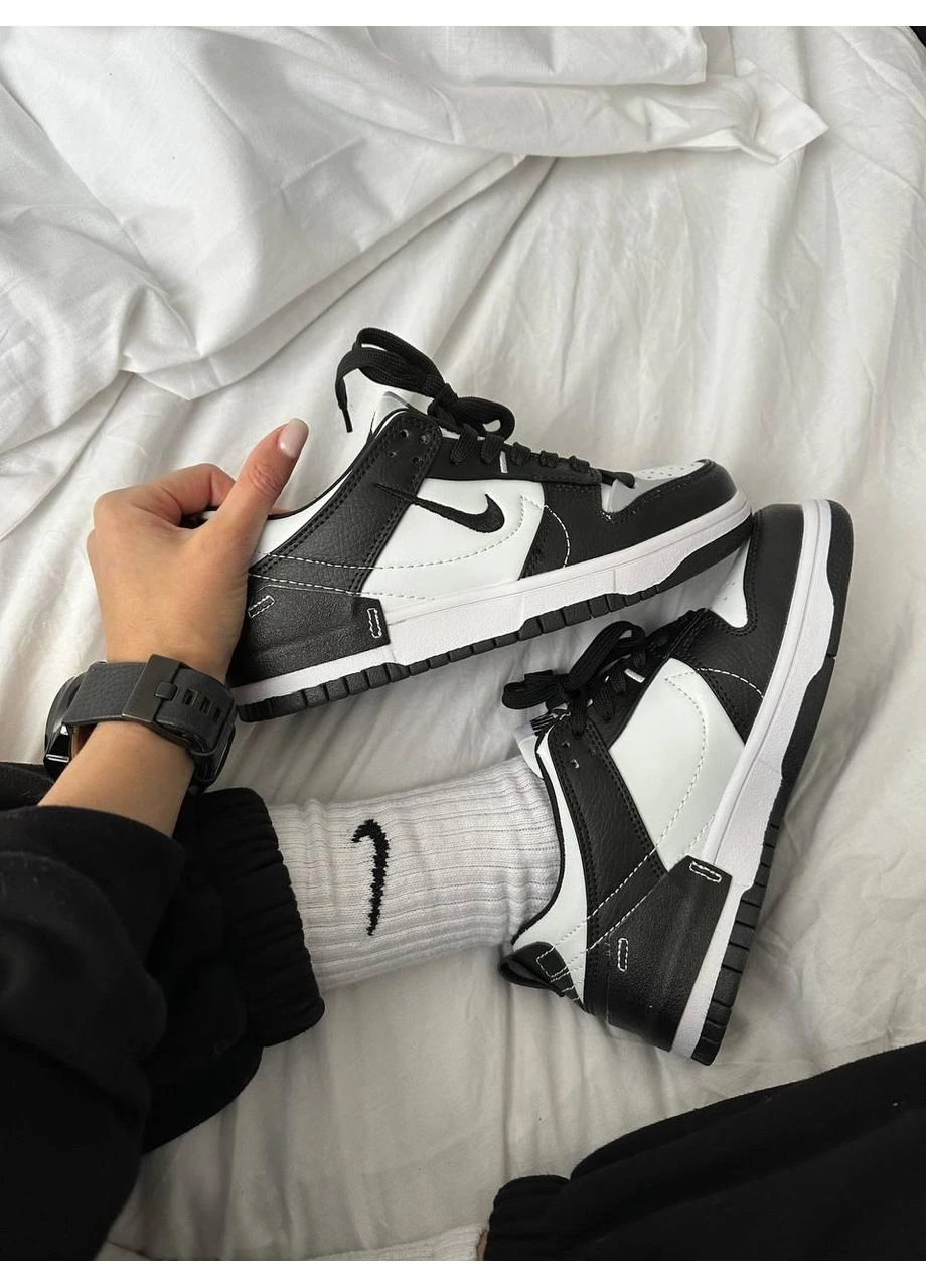 КРОСІВКИ ЖІНОЧІ NIKE DUNK DISRUPT 2 BLACK WHITE НАЙК ДАНК БІЛІ No Brand білі демісезони (392017353)