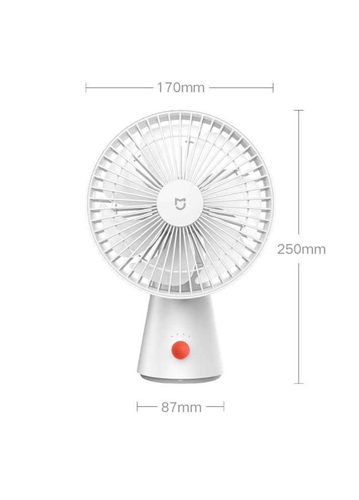 Настольный портативный вентилятор Desktop Mobile Fan (ZMYDFS01DM) MiJia (344560501)
