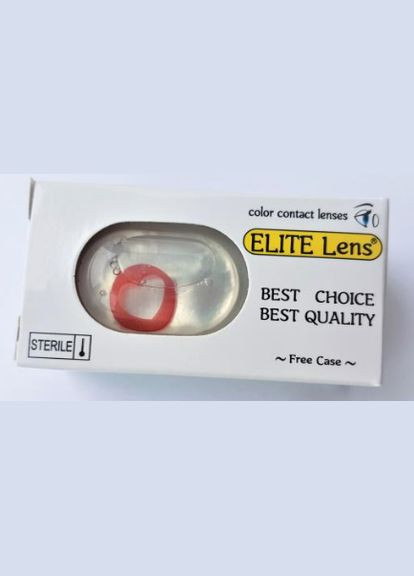 Цветные линзы «Сердце» ELITE LENS (LN023) No Brand (326996495)