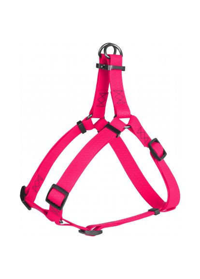 Шлея для собак Waterproof металічна пряжка-фастекс Ш 15 мм Д 40-55 см рожева (27647) WAUDOG Waterproof металічна пряжка-фастекс Ш 15 мм Д 40-5 (366520487)