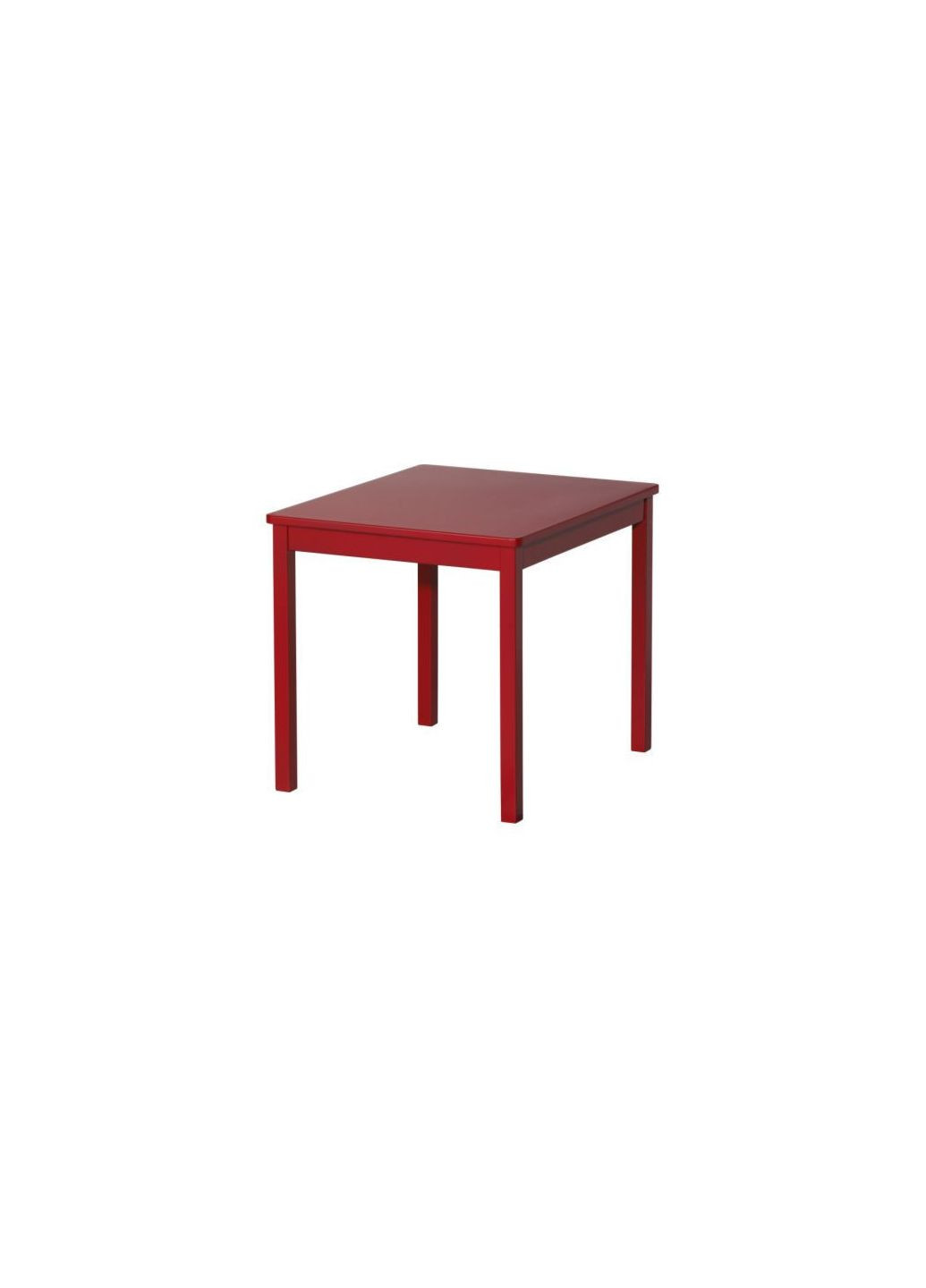 Столик детский красный IKEA (272149950)