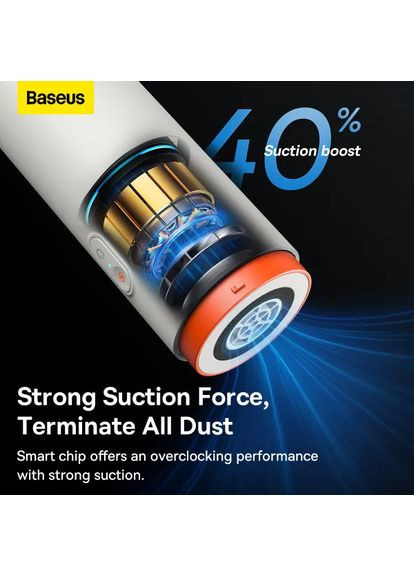 Автомобільний пилосос A2Pro Car Vacuum Cleaner(6000pa) (VCAQ040002) Baseus A2 Pro Car Vacuum Cleaner (361871419)