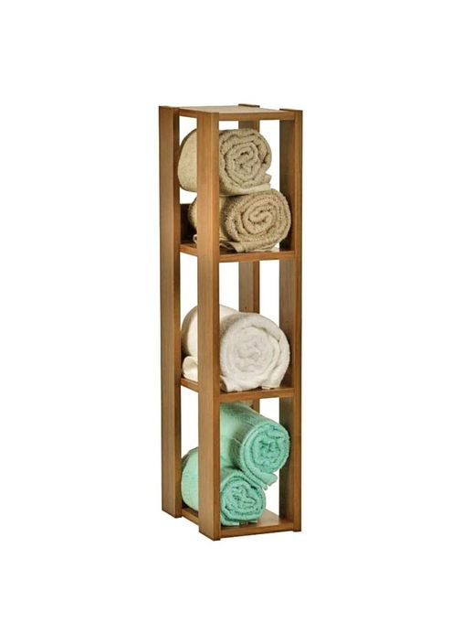 Этажерка для ванной из дерева Луксор корица (ВЖТ-000433) No Brand (328209515)