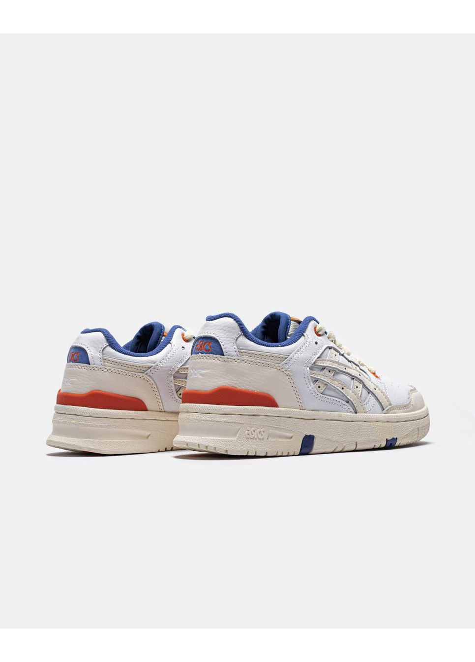 Белые демисезонные кроссовки мужские asics kith x ex89 white blue orange асикс гель No Brand