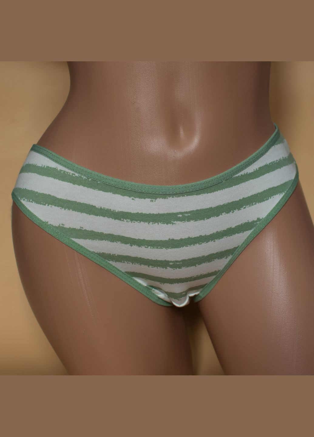 Женские трусики-слипы с кружевом сзади и гладкий перед, 5 шт Nicoletta (342119698)