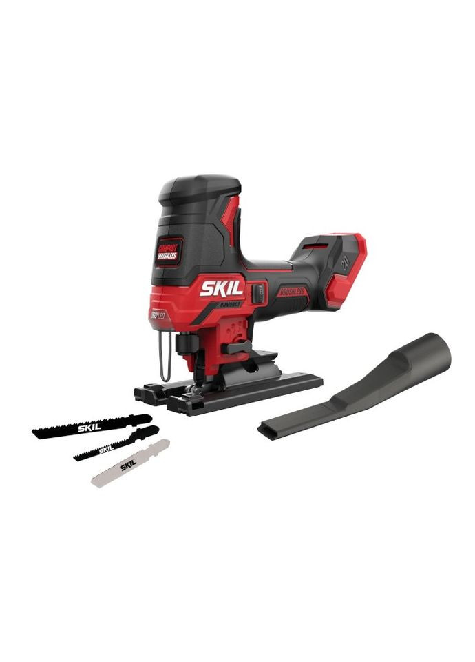 Лобзик 3440 CA Compact аккумуляторный бесщеточный 20В 3500об/мин ход 23мм 1.5кг без АКБ и ЗП Skil (316531569)