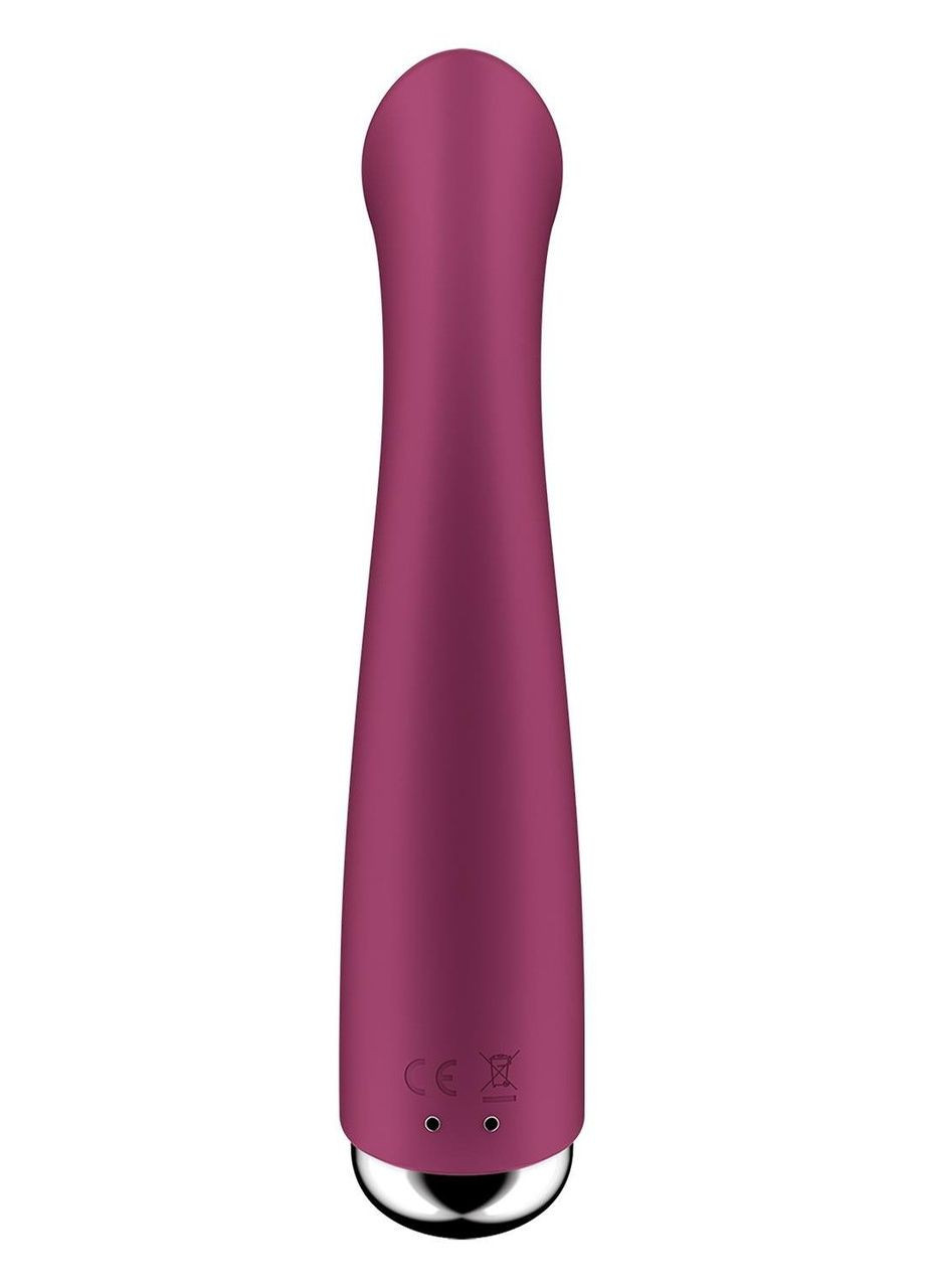 Вибратор для точки G Spinning G-Spot 1 с ротацией, красный Satisfyer (347280390)