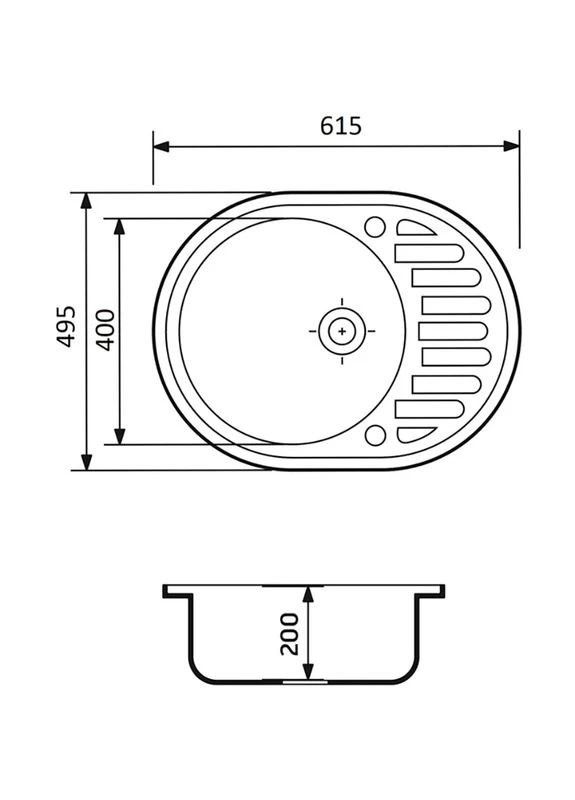 Мойка Ovum Avena + смеситель (1824296910406) Adamant (370709919)