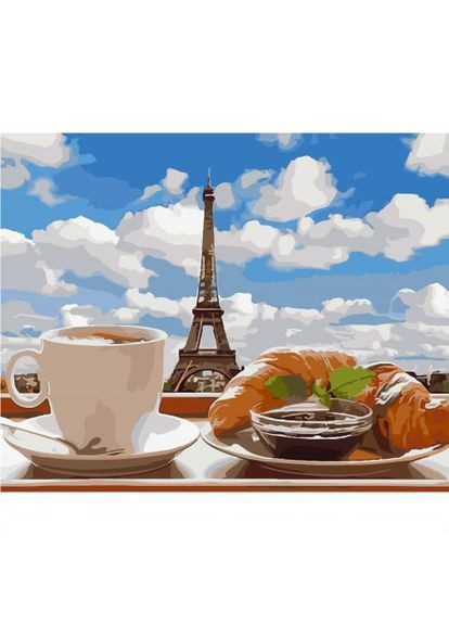 Картина по номерам "Завтрак в Париже" 40х50 см Оптифрост (361422483)