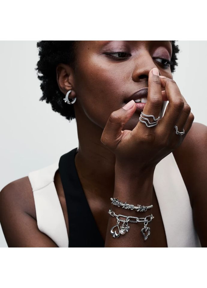 Серебряный шарм Пандора ME Пика 793078C01 Kabluchka (355344900)