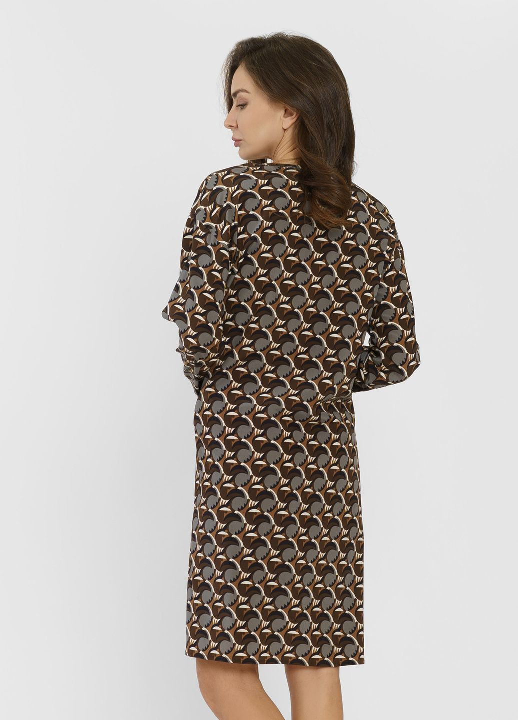 Оливковое (хаки) кэжуал платье Parosh