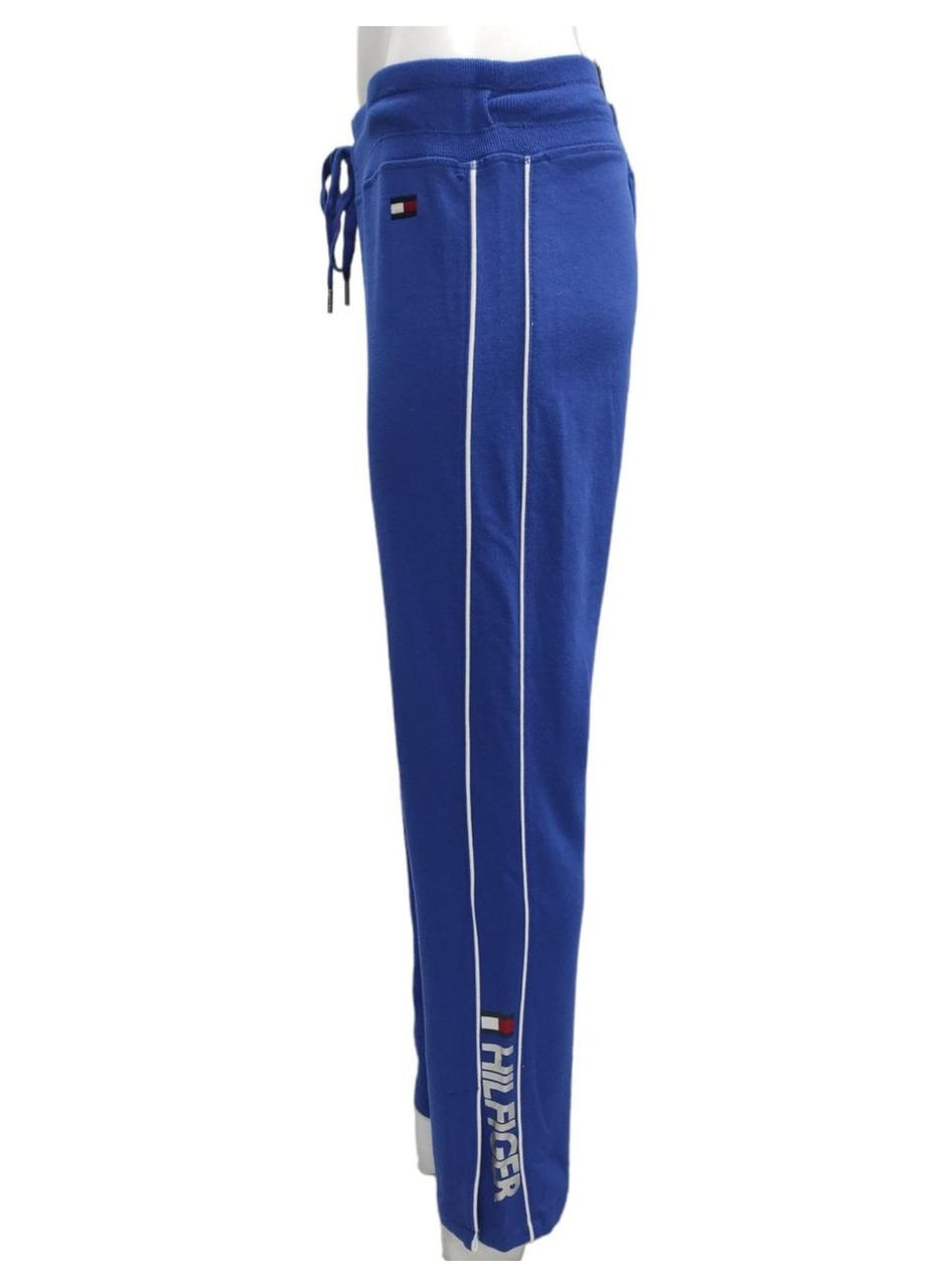 Жіночі спортивні штани з фірмовим логотипом та прорізами знизу,, розмір L Tommy Hilfiger slim fit (370442598)