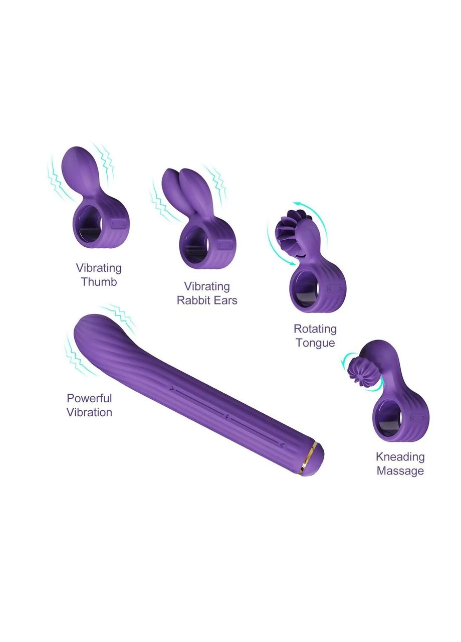 Вібратор Magic Stick S1 Plus - Purple Otouch (383080761)