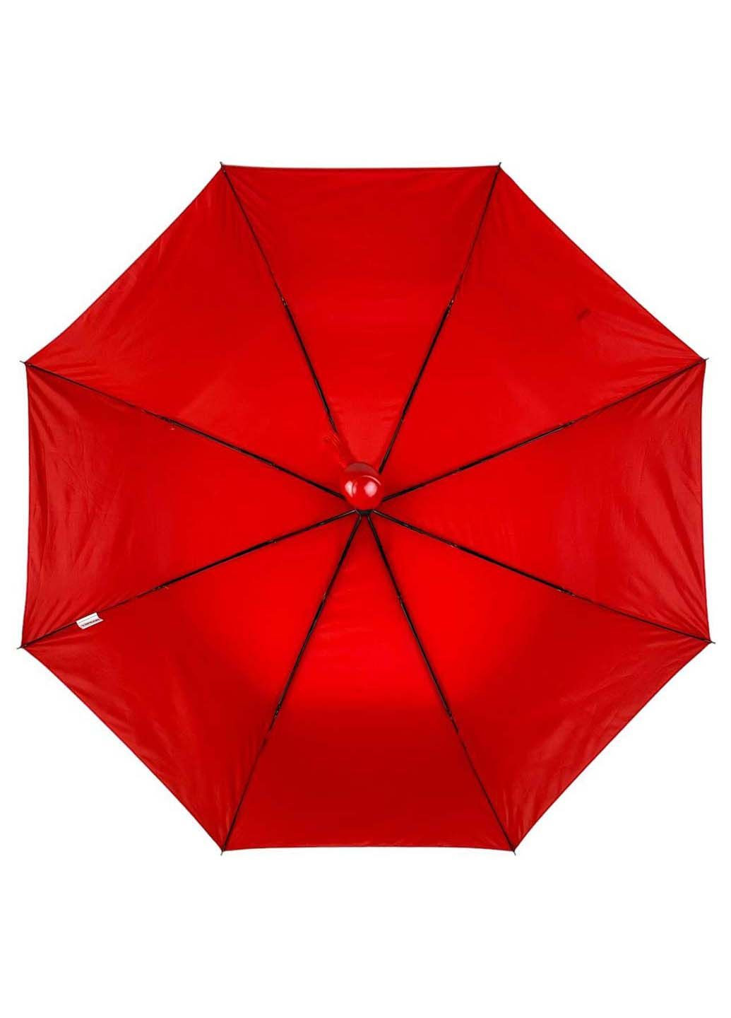 Жіноча однотонна парасоля напівавтомат на 8 спиць Toprain (289977348)