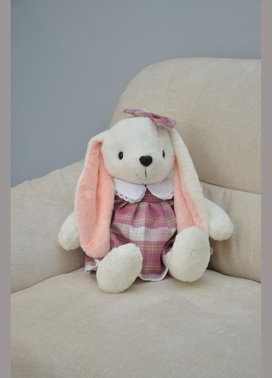 М'яка іграшка, Кролик з бантиком (Різні кольори) No Brand (294337730)