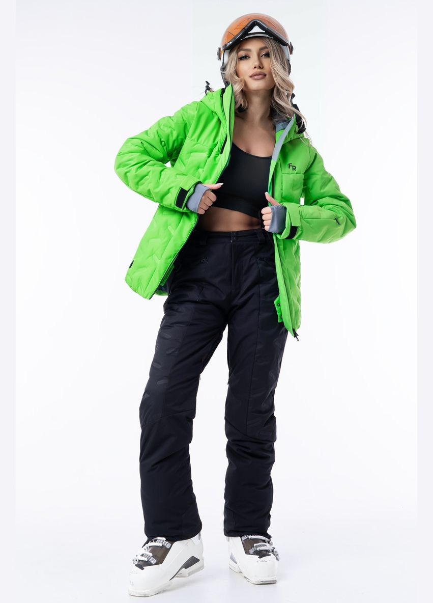 Жіночий лижний костюм 21764-7608 зелений Freever (289352324)