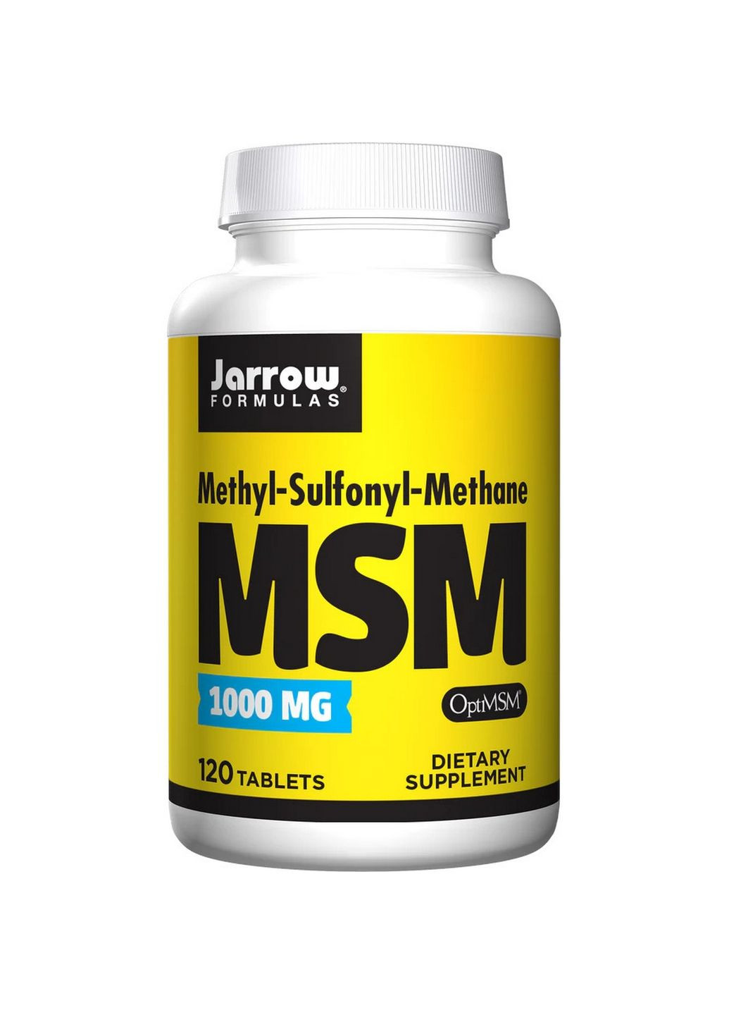 Препарат для суставов и связок MSM 1000 mg, 120 таблеток Jarrow Formulas (293340375)