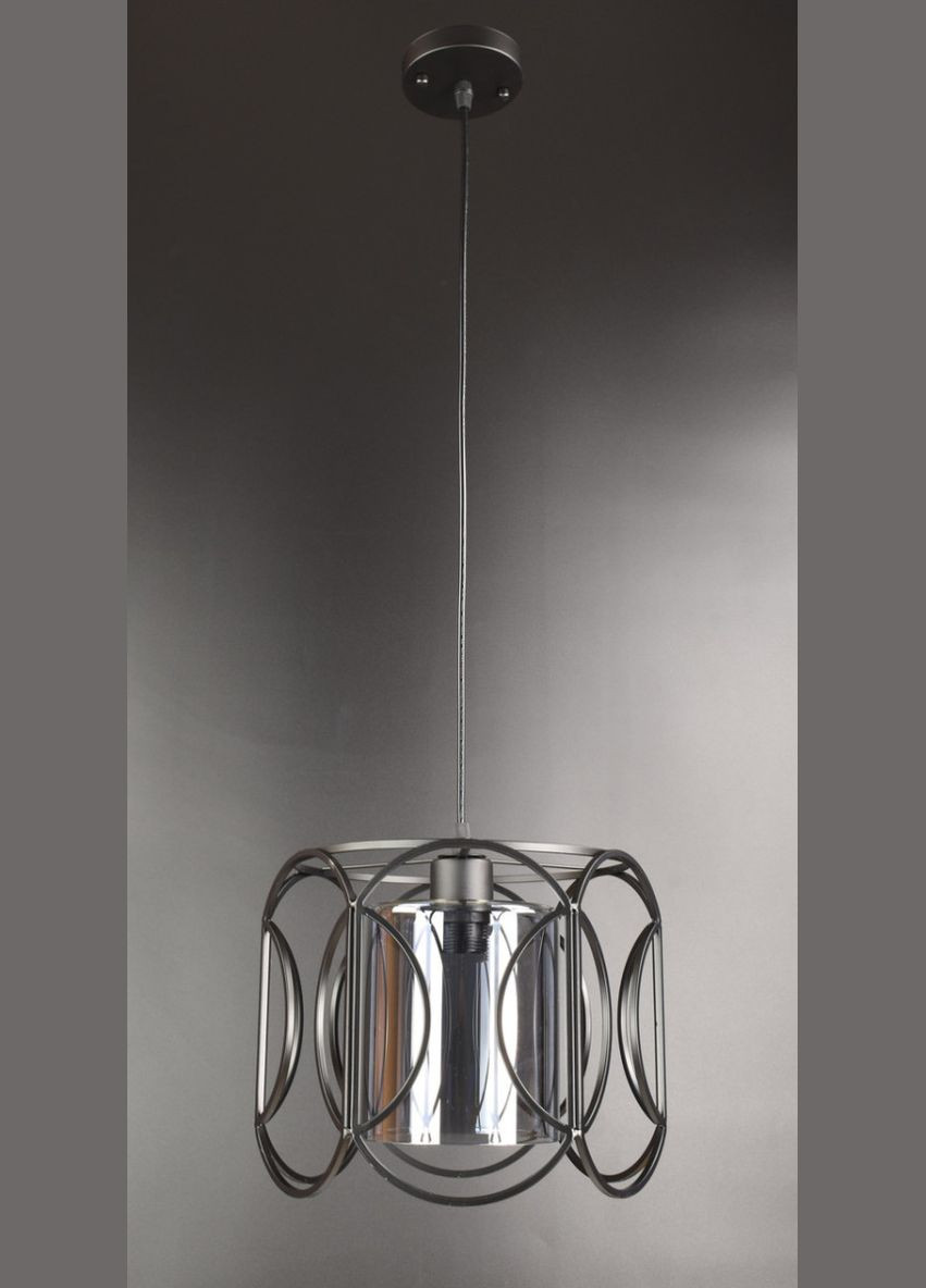 Люстра підвісна LOFT на 1 лампочку 25869 Чорний 35-95х29х29 см. Sunnysky (364502118)