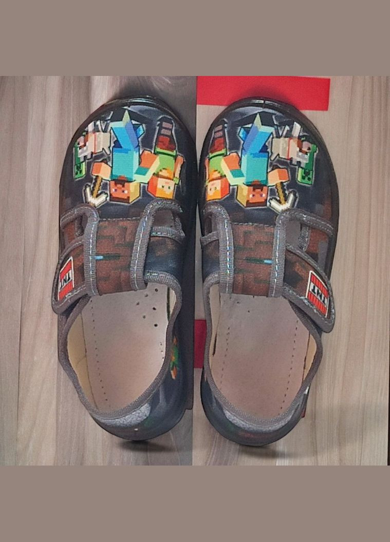 Ортопедичні тапочки на липучці капчики для хлопчика змінне взуття в садок змінка Валді Waldi (341612853)