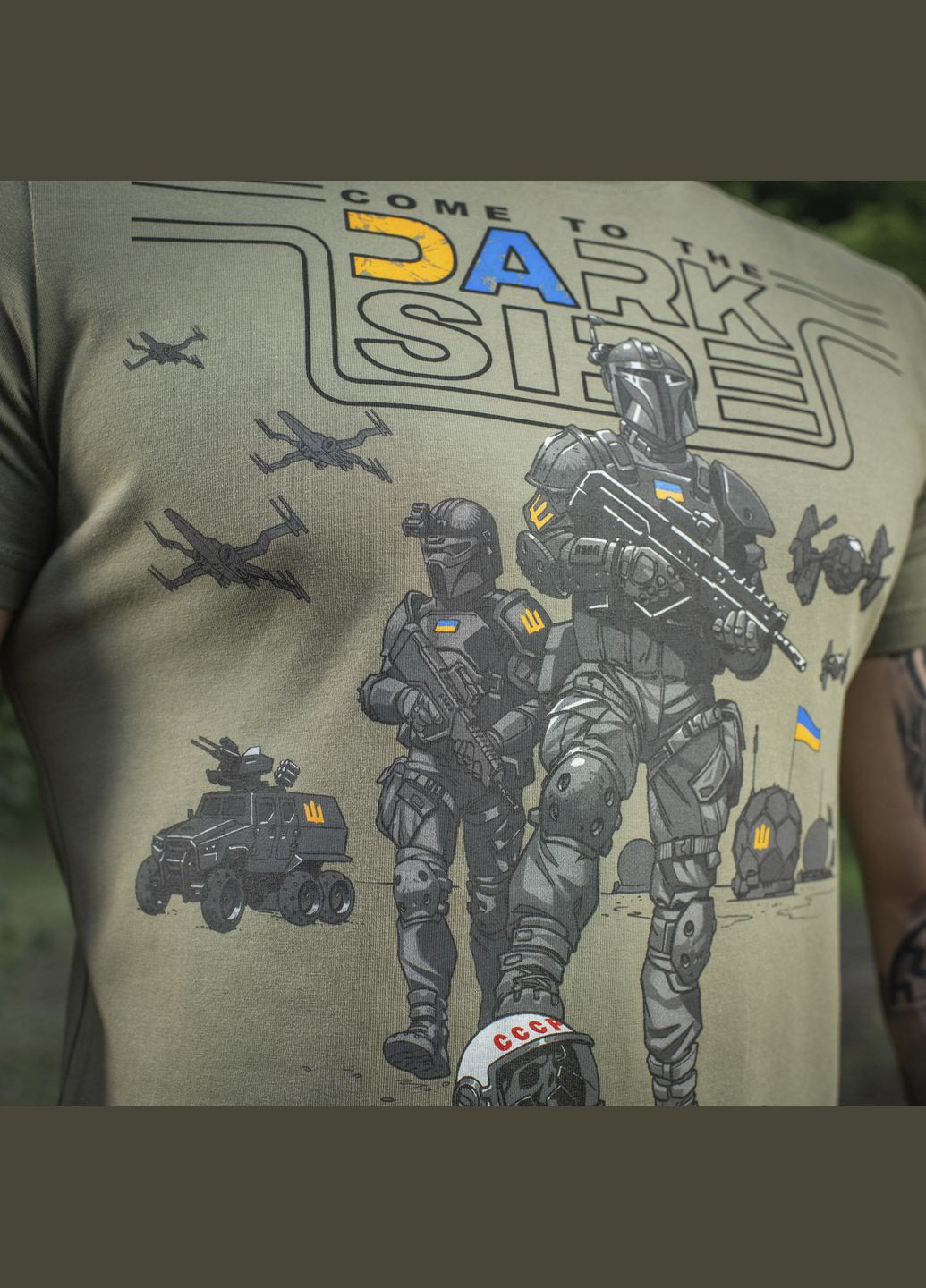 Футболка UA Side Light Olive ( ) M-TAC (303262021)