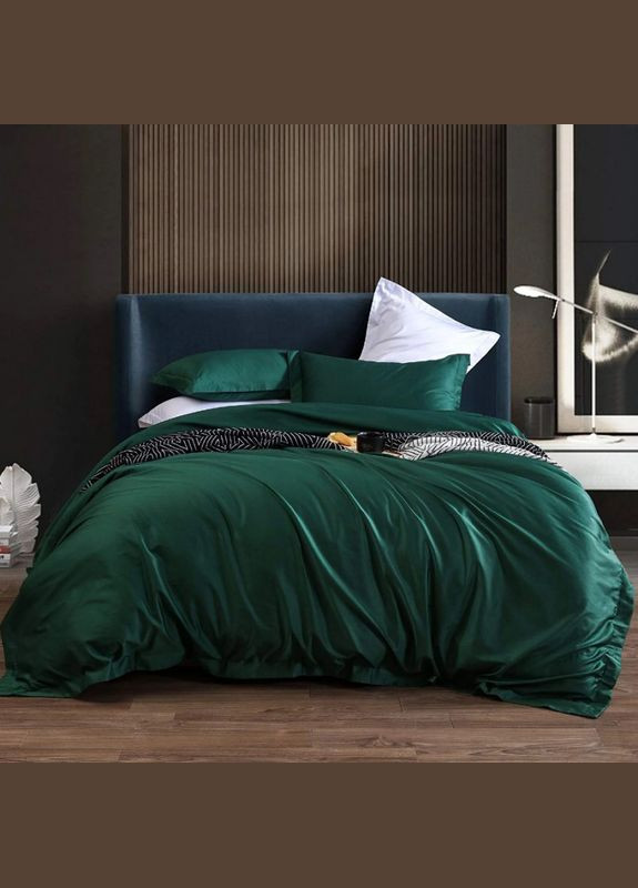 Постільна білизна ROYAL GREEN Premium Сатин Євро MERISET (278255015)