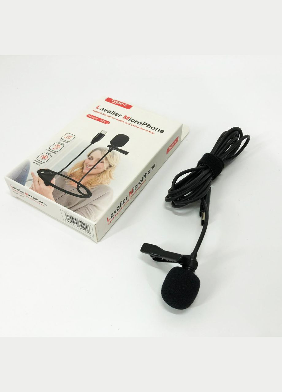 Петличний міні-мікрофон DM IP-307 TYPE-C MK-3 No Brand (329058952)