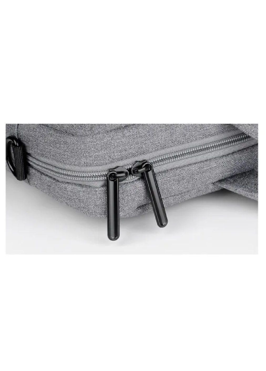 Сумка з ручками ременем відділеннями для перенесення зберігання ноутбука 13.9-14.1″ дюймів оксфорд (477048-Prob) Світло-сіра Unbranded (293940077)