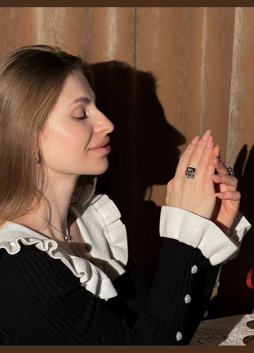 Каблучка "Steel Drops" Le'Perle (329720102)