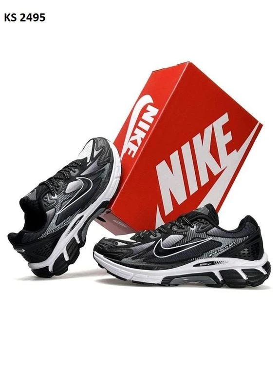 Білі кросівки чоловічі nike halo mix black white найк хало білі демісезон No Brand