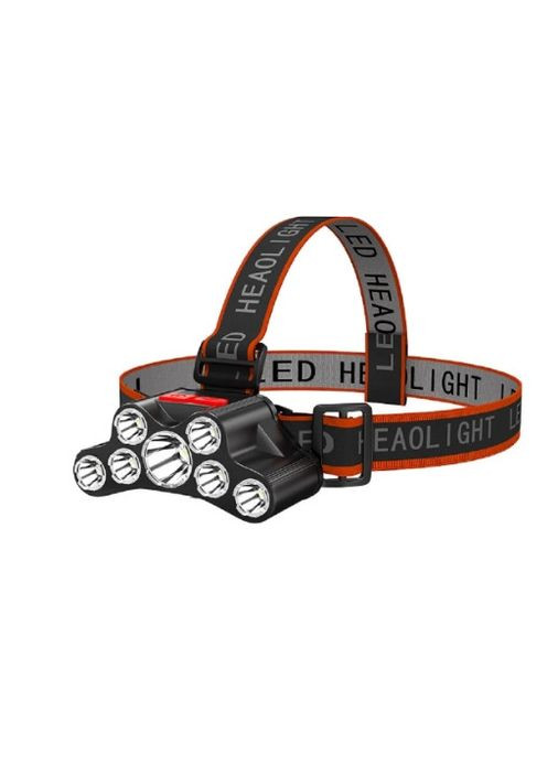 Налобный фонарь перезаряжаемый 7 LED F-T26 MJX (297707792)
