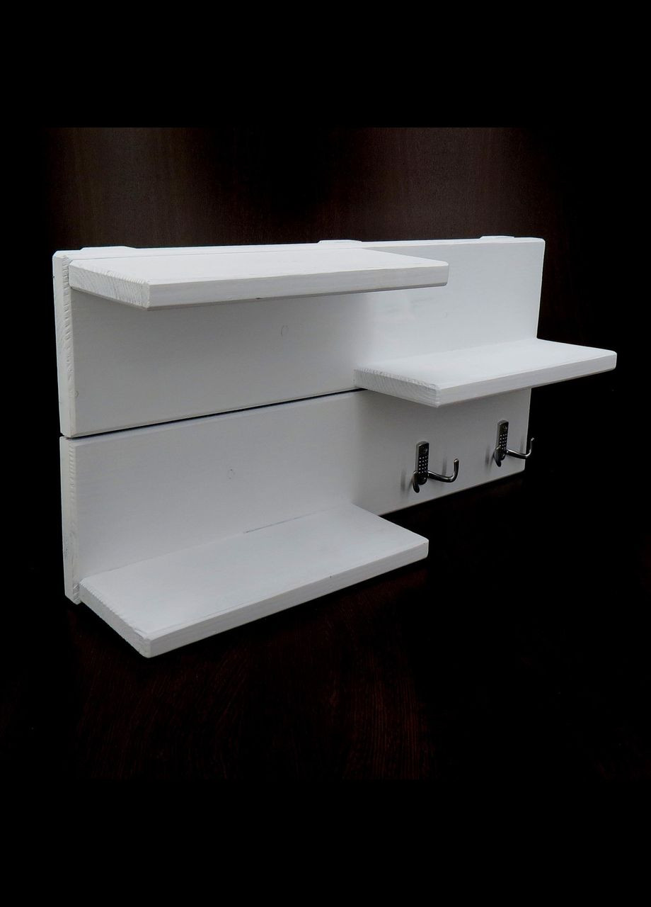 Полиця для ванної з дерева Кассель зефір (ВНП-001420) No Brand (328091800)